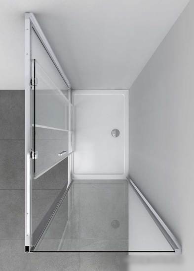 Душевой уголок Vincea Soft VSR-3SO8012CL (хром/прозрачное)