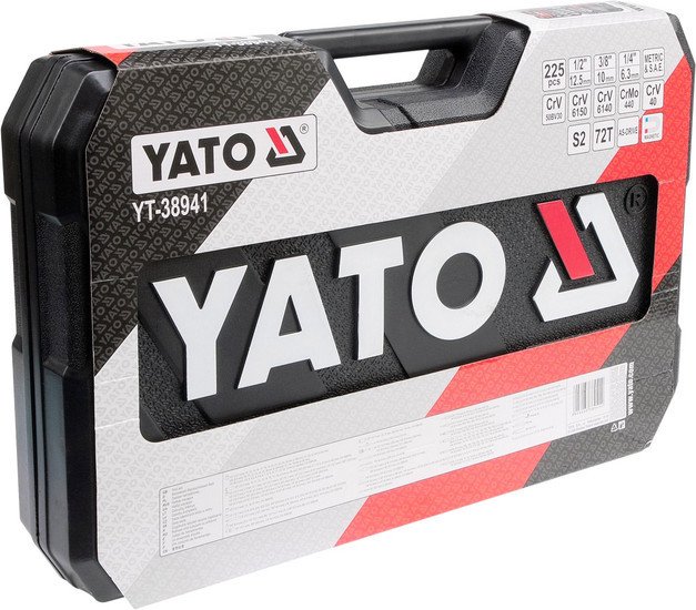 Набор шпильковертов Yato YT-38941 225 предметов