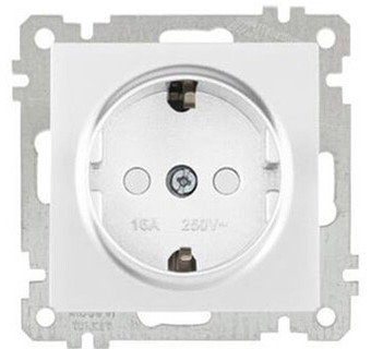 Розетка Mutlusan 2100-605-0201 (белый)