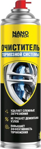 Nanoprotech Очиститель тормозной системы NPOT0034