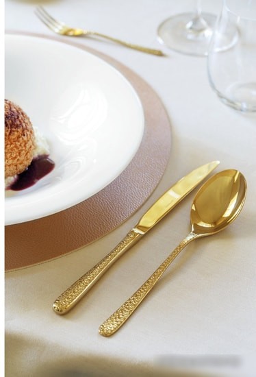 Набор столовых приборов Sambonet Venezia Gold 52765G81