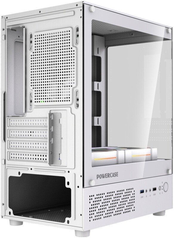 Корпус Powercase Vision Micro M1 ARGB CVMM1W-A3