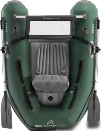 Гребная лодка Intex Big Catch Pro 68381