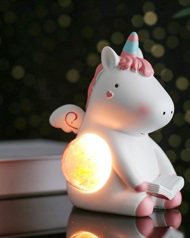 Ночник ILikeGift Gentle Unicorn 2104-10B (розовый)