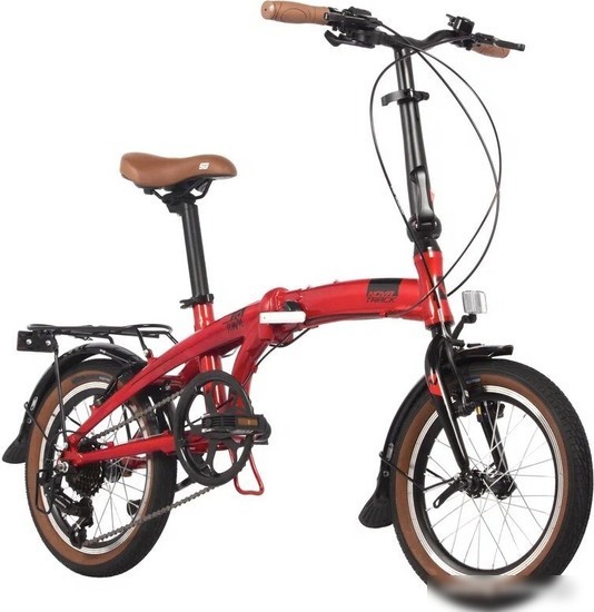Велосипед Novatrack Town 2024 16AFV.TOWN.RD4 (красный)