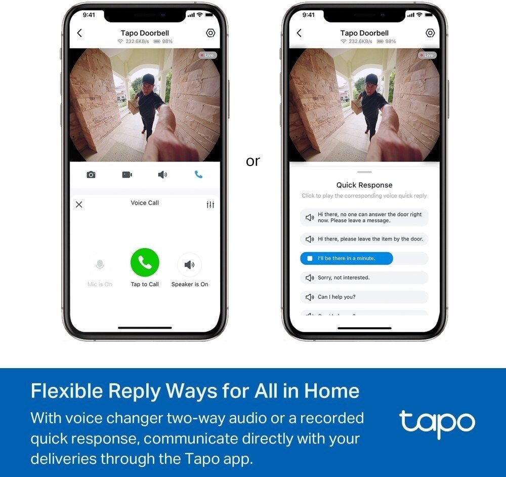 Дверной звонок TP-Link Tapo D235