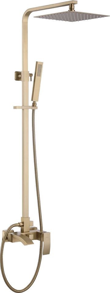Душевая система Abber Wasserfall AF8616G (золото матовое)