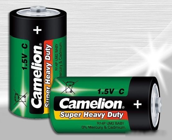 Батарейка Camelion C 2 шт. [R14P-SP2G]