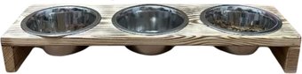 Миски на подставке KraftHouse 14x6.5x45см на подставке 2039771839944