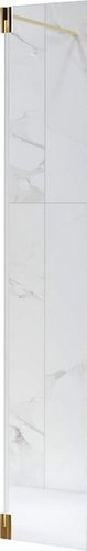 Душевая стенка RGW Z-070Gb 352207003-16 (золото браш/прозрачное стекло)