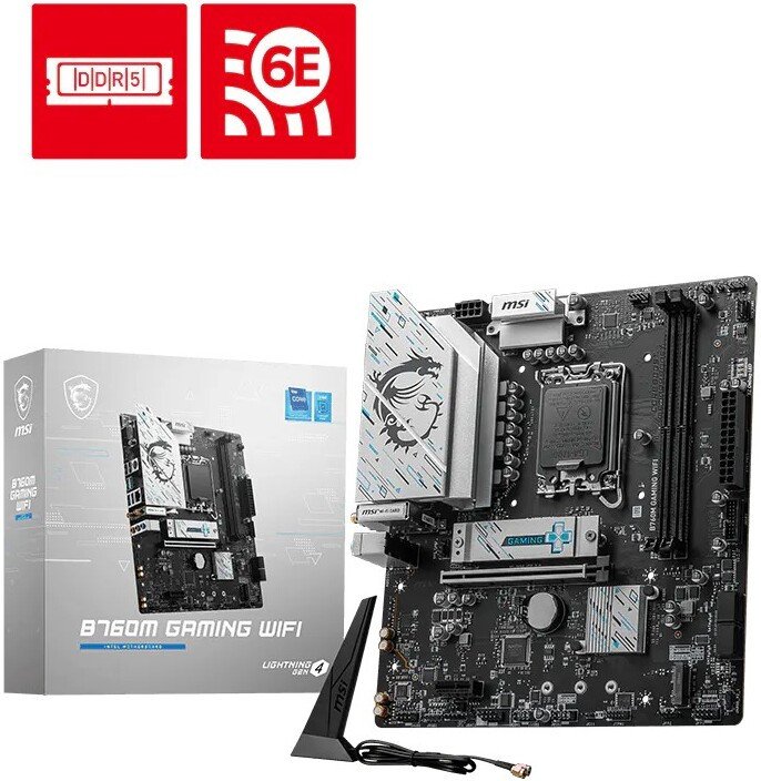 Материнская плата MSI B760M Gaming WiFi