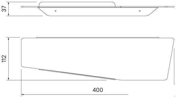 IDDIS Полка Slide SLISC00i44