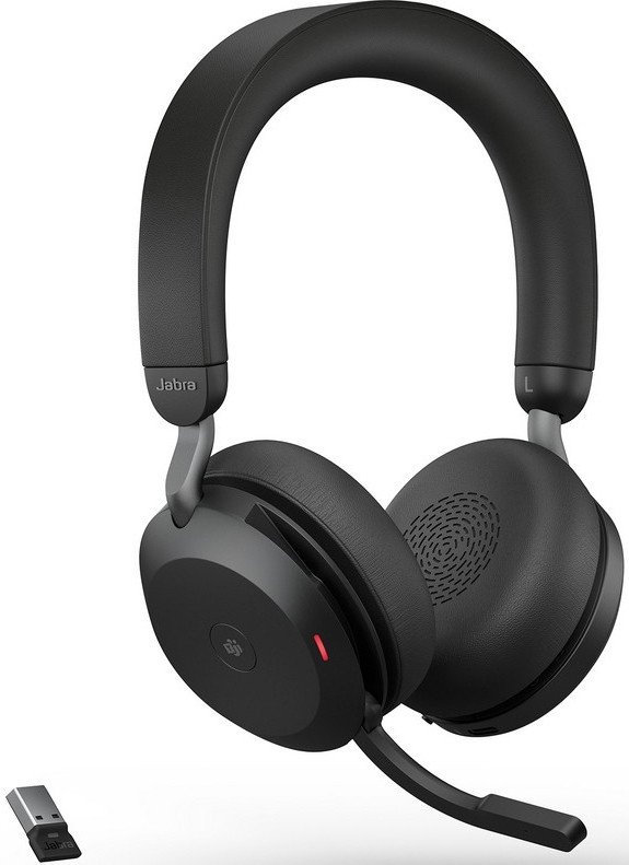 Офисная гарнитура Jabra Evolve2 75 MS Stereo USB-A Desk (черный)