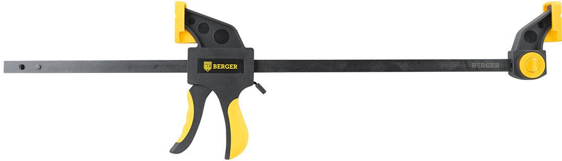 Струбцина Berger Быстрозажимная 70x300мм, зажим до 60кг BG1930
