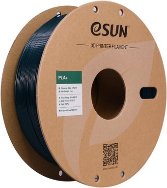Филамент eSUN PLA+ PLA+175G3B1 (1.75 мм, 3 кг, зеленый)