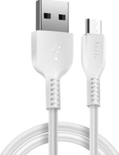 Кабель Hoco X20 Micro USB (1 м, белый)