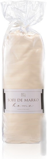 Постельное белье Sofi De MarkO Морган 160х200х30 Пр-Мг-беж-160х200х30 (бежевый)