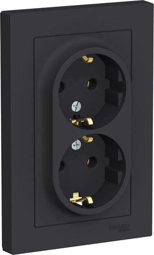 Розетка Bylectrica РС16-9313 (карбон)
