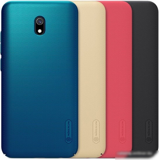 Чехол Nillkin Super Frosted Shield для Xiaomi Redmi 8A (красный)