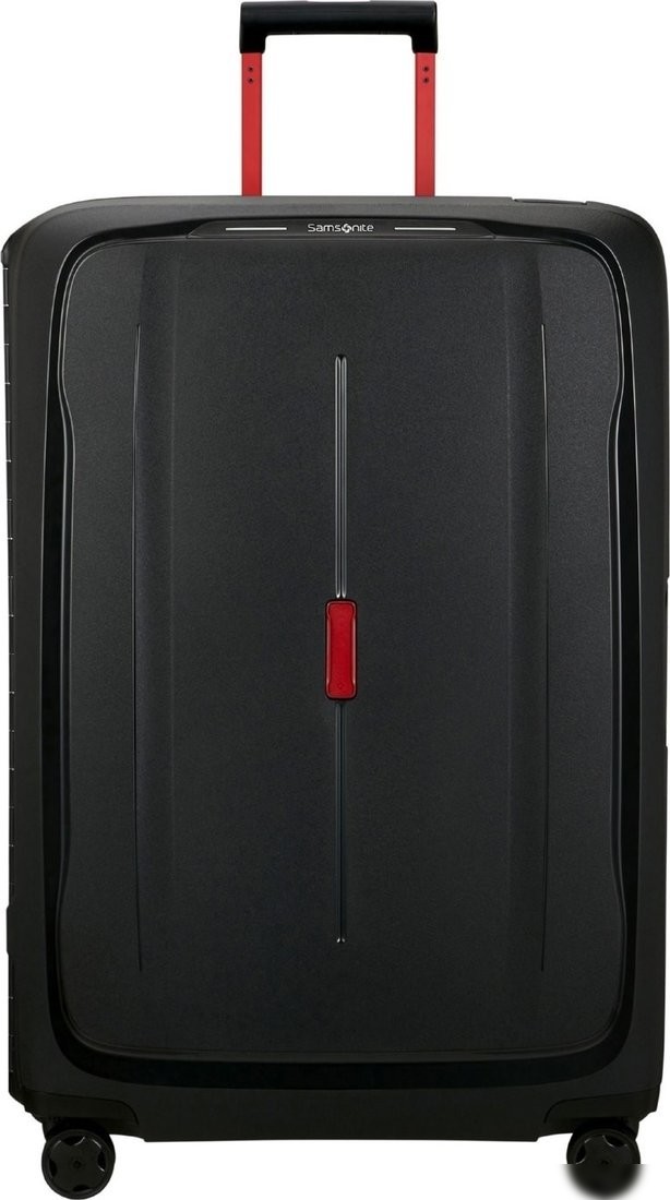 Чемодан-спиннер Samsonite Essens Charcoal/Red 81 см