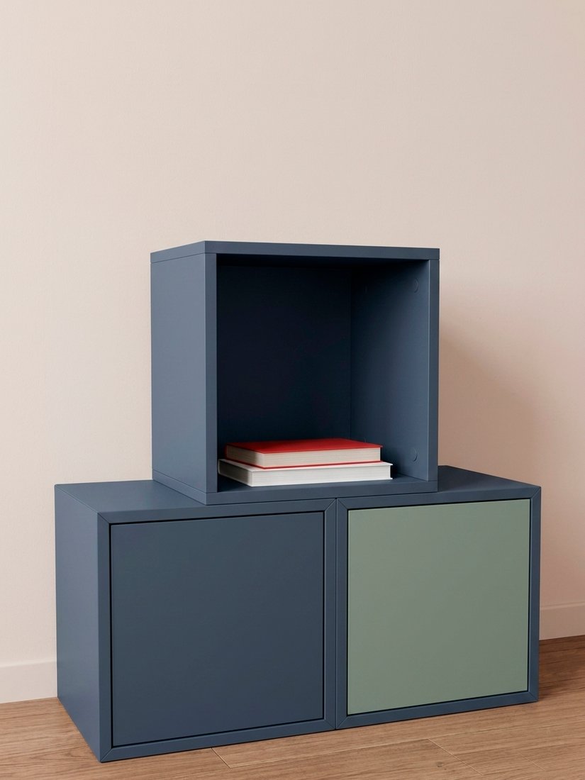 Полка ML Smart Group Свирь 35x25x35 (синий дымчатый)