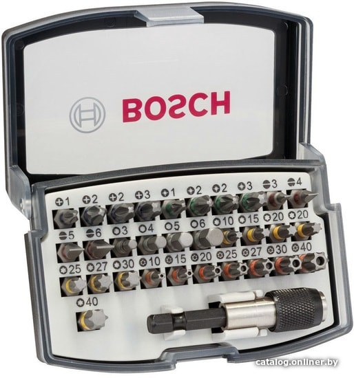 Набор бит Bosch 2607017319 (32 предмета)