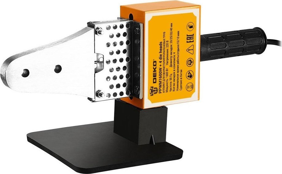 Аппарат для сварки труб Deko PPWM1600W 085-3012 (кейс)