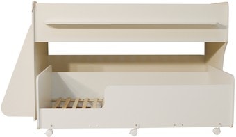 Двухъярусная кровать Красная звезда Р444 Капризун 7 160/180x80 (белый)