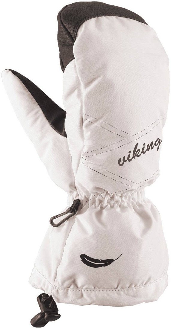 Горнолыжные варежки Viking Strix Mitten 112/25/0300-0100 (р.6, белый)
