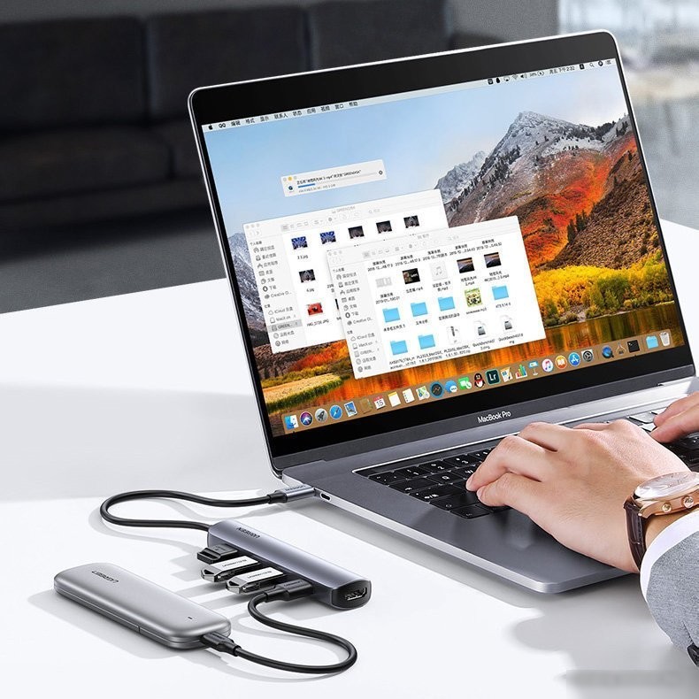 USB-хаб Ugreen CM417 20197
