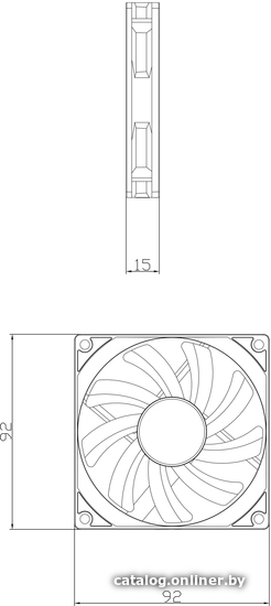 Вентилятор для корпуса Thermalright TL-9015W