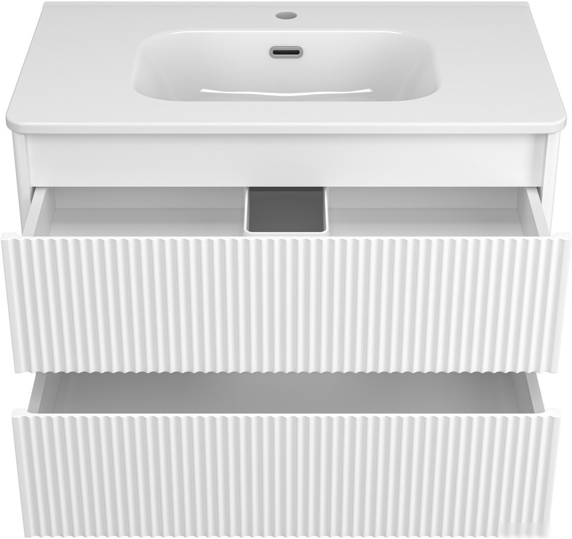 Brevita Тумба с умывальником Riva 80 RIV-07080-0102Я+B-OND080-01