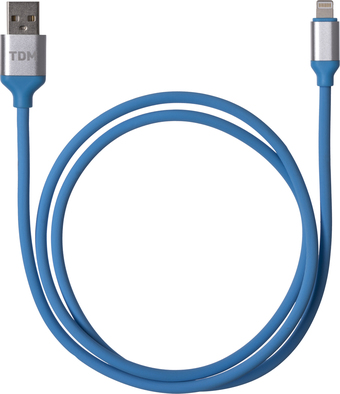 Кабель TDM Electric USB Type-A - Lightning SQ1810-0318 (1 м, синий)
