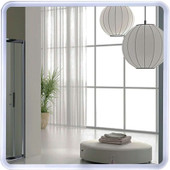Пекам Зеркало Marta 80x80 marta-80x80B (с подсветкой,с бесконтактным сенсором)