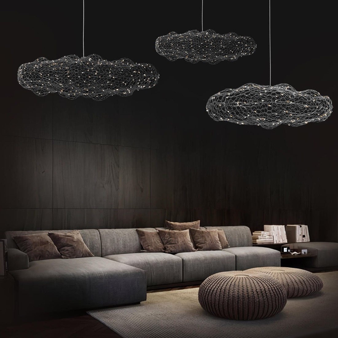 Подвесная люстра LOFT IT Cloud 10247/550 (Silver)