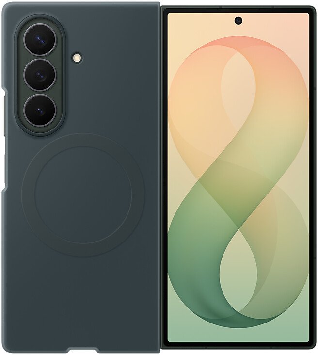Чехол для телефона Samsung Silicone Magnet Case для Samsung Galaxy Z Fold8 Ultra (зеленый)