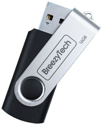 USB Flash BreezyTech U006 16GB (черный)