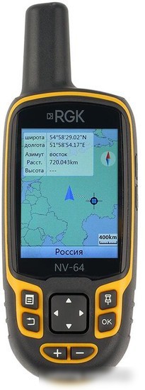 Туристический навигатор RGK NV-64