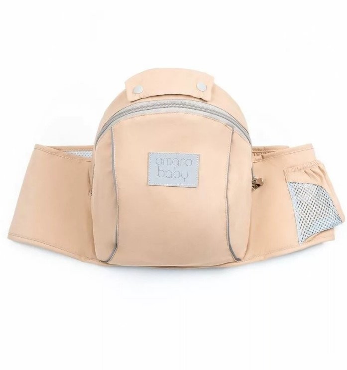 Рюкзак-переноска Amarobaby Carry AB22-30CARRY/03 (бежевый)