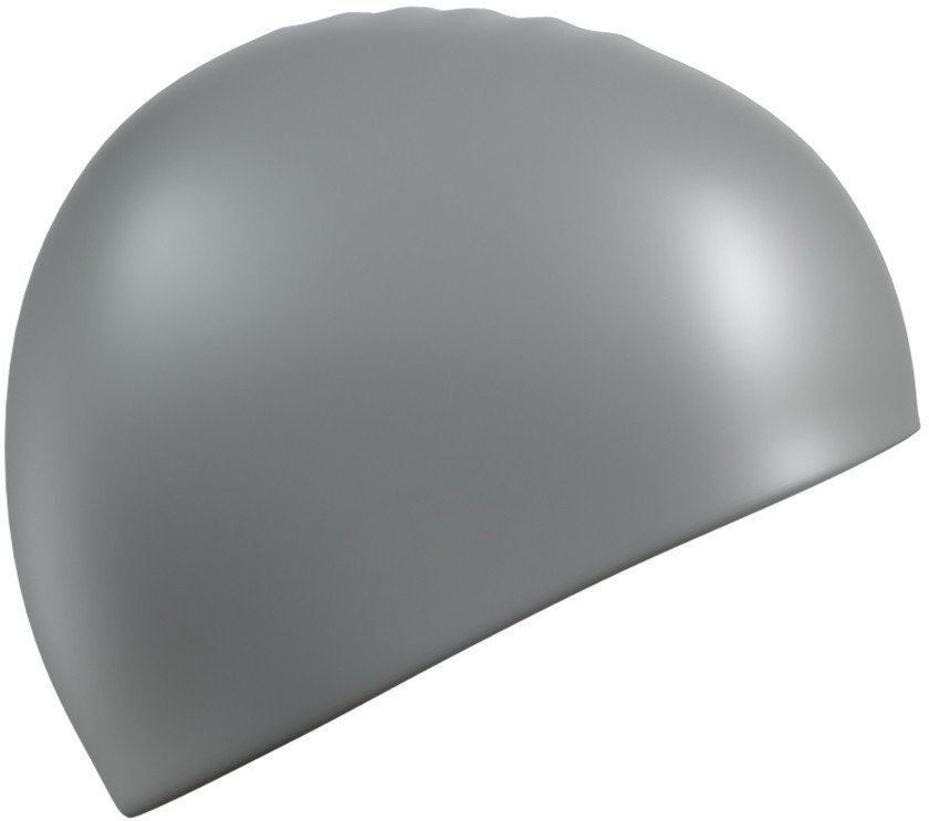 Шапочка для плавания Mad Wave Standart Cap Silicone (серый)