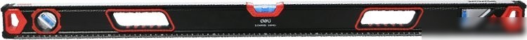 Уровень строительный Deli RS EDL2901000K (1000мм, магнит)