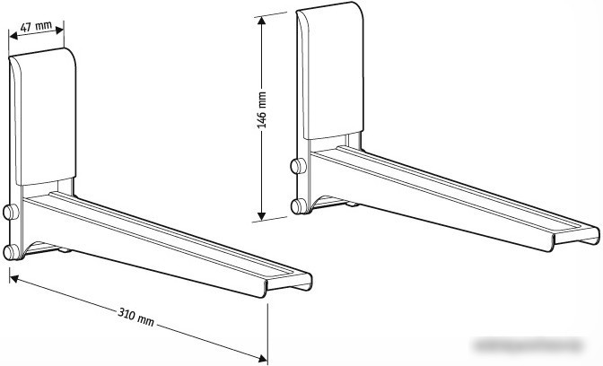 Кронштейн Holder MWS-2005 (белый)