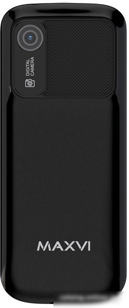 Кнопочный телефон Maxvi P30 (черный)