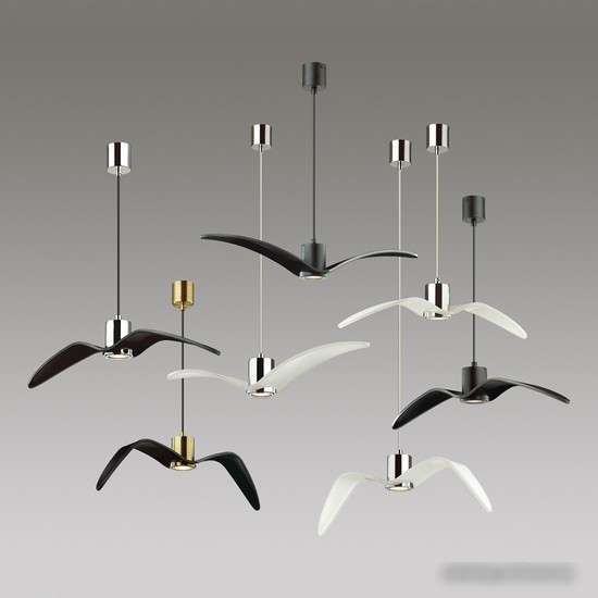 Подвесная люстра Odeon Light Birds 4904/1A