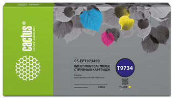 Картридж CACTUS CS-EPT973400 (аналог Epson T9734)