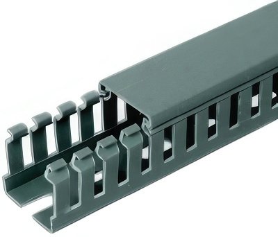 Кабель-канал Legrand Transcab 60x80мм 636113 (2м, серый)