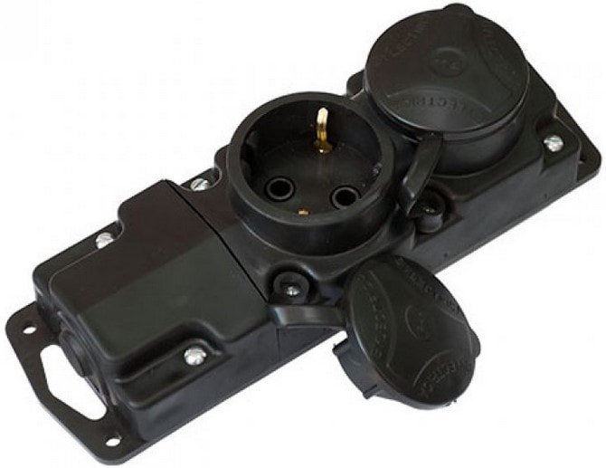 Розетка Bylectrica Р16-764 (черный)