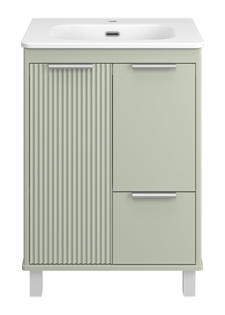 Brevita Тумба под умывальник Risacca Pistachio 60 RIS-06060-0842Я (фисташковый)