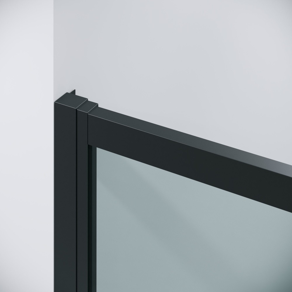 Душевой уголок Grossman Cosmo 140x90x195 120.K33.02.1490.21.00 (черный матовый/стекло прозрачное)