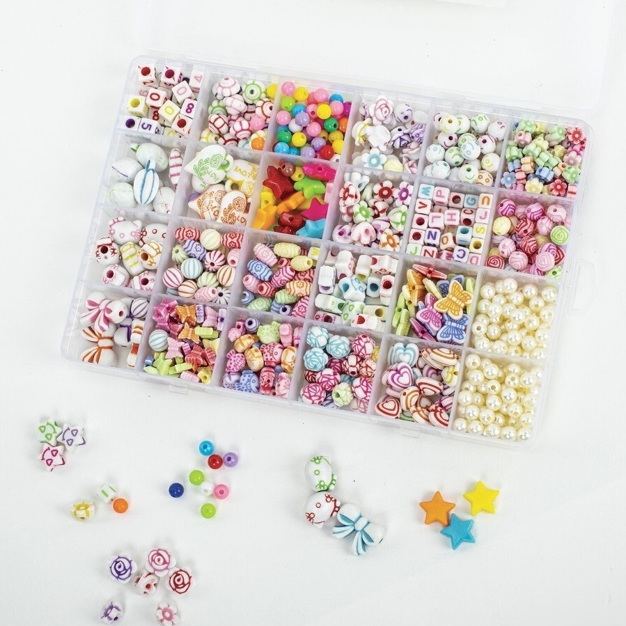 Бусины BRAUBERG Beads set 664695 (450 шт)